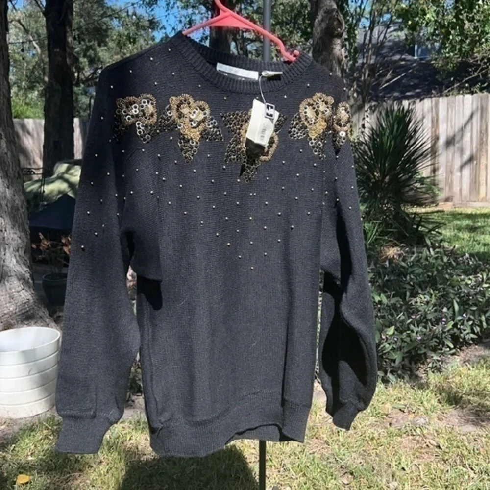 NWT ▶️ Dana Scott ◀️ NWT Vintage sequin sweater
